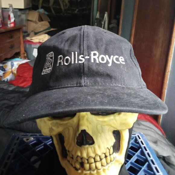 Vintage Rolls-Royce Excellence Snap Back Hat Cap - - Picture 1 of 9